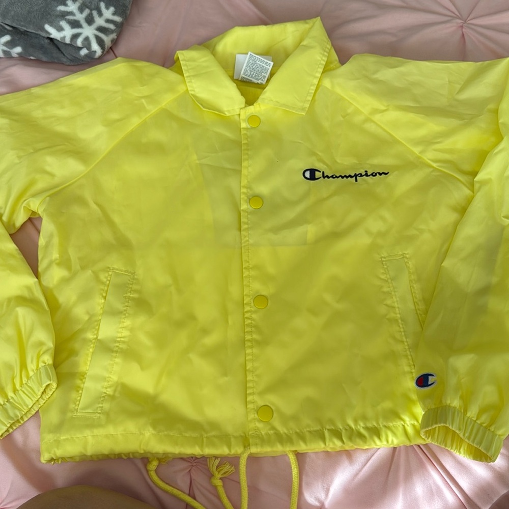 Champion cropped jacket 🔥‼️‼️